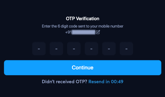 Winexch Verification